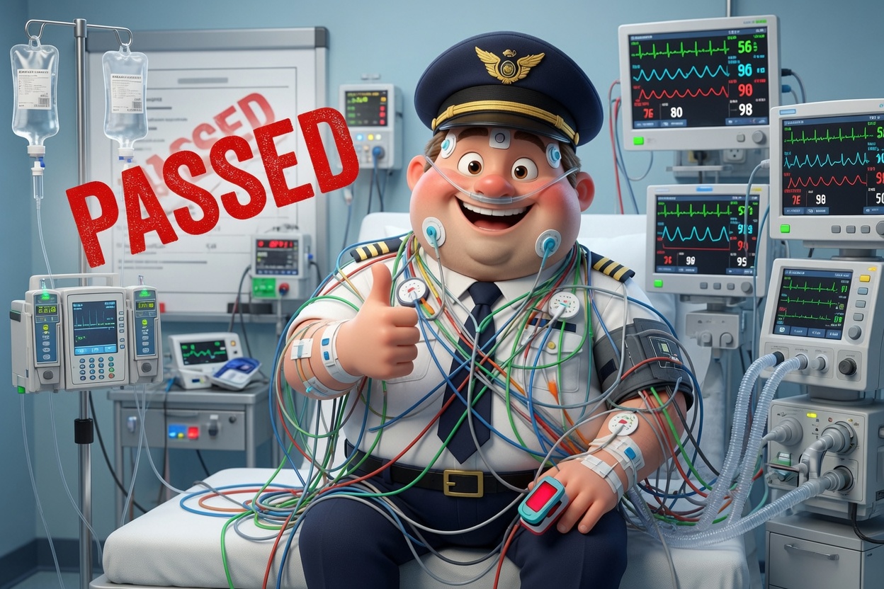 Pilot Passing Medical