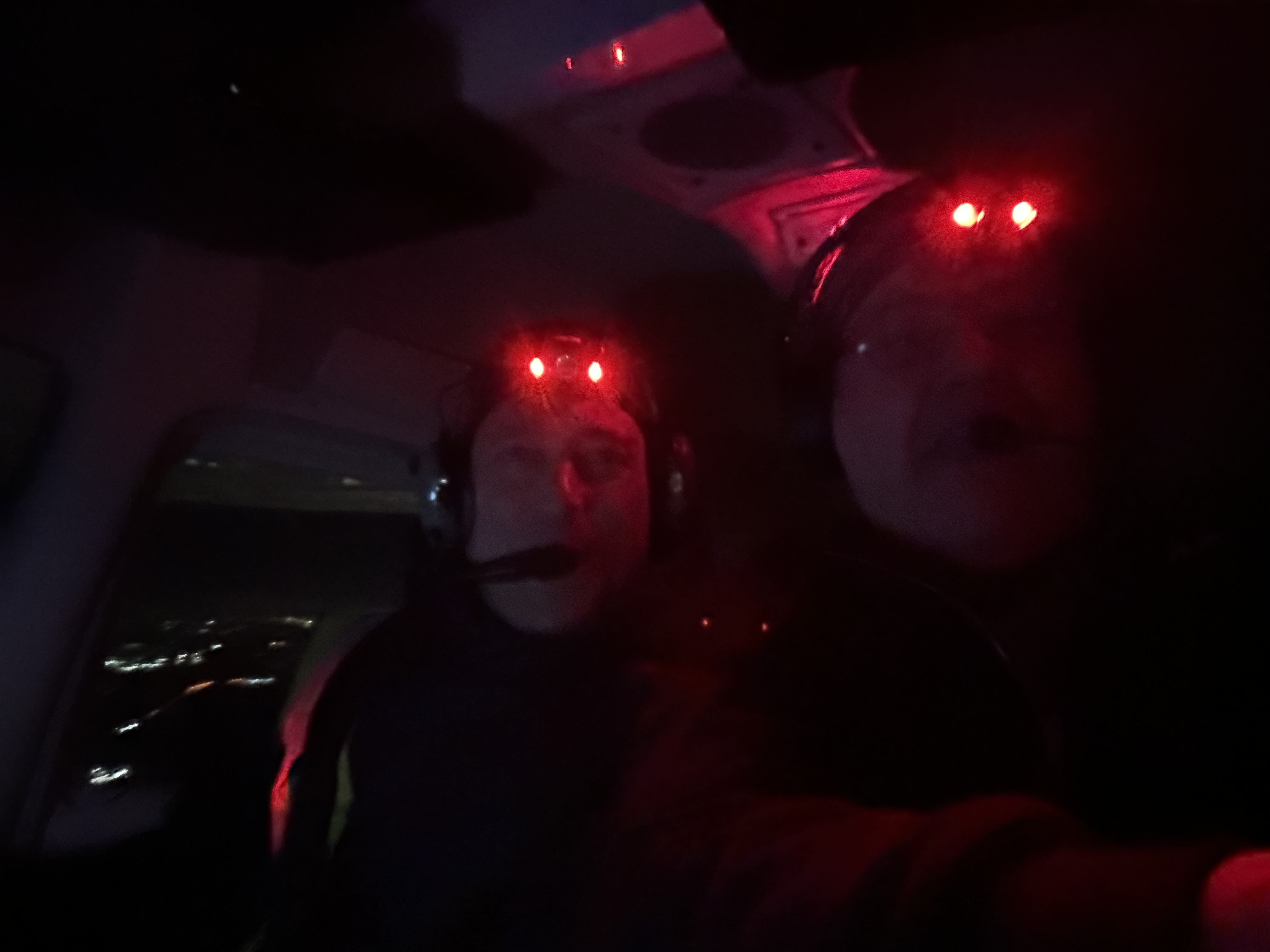Night Flying at Elstree EGTR